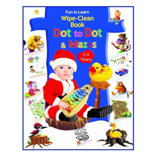 BOOK WIPE CLEAN DOT TO DOT - Discount Cash and Carry